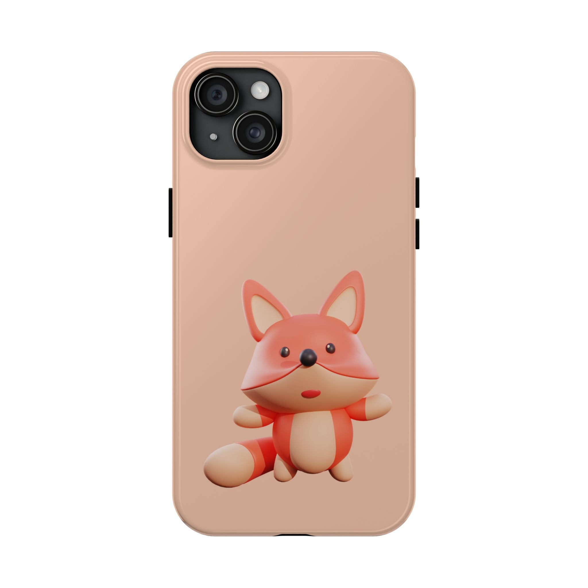 Cute Fox Tough Phone Case — Shockproof Slim iPhone Cover