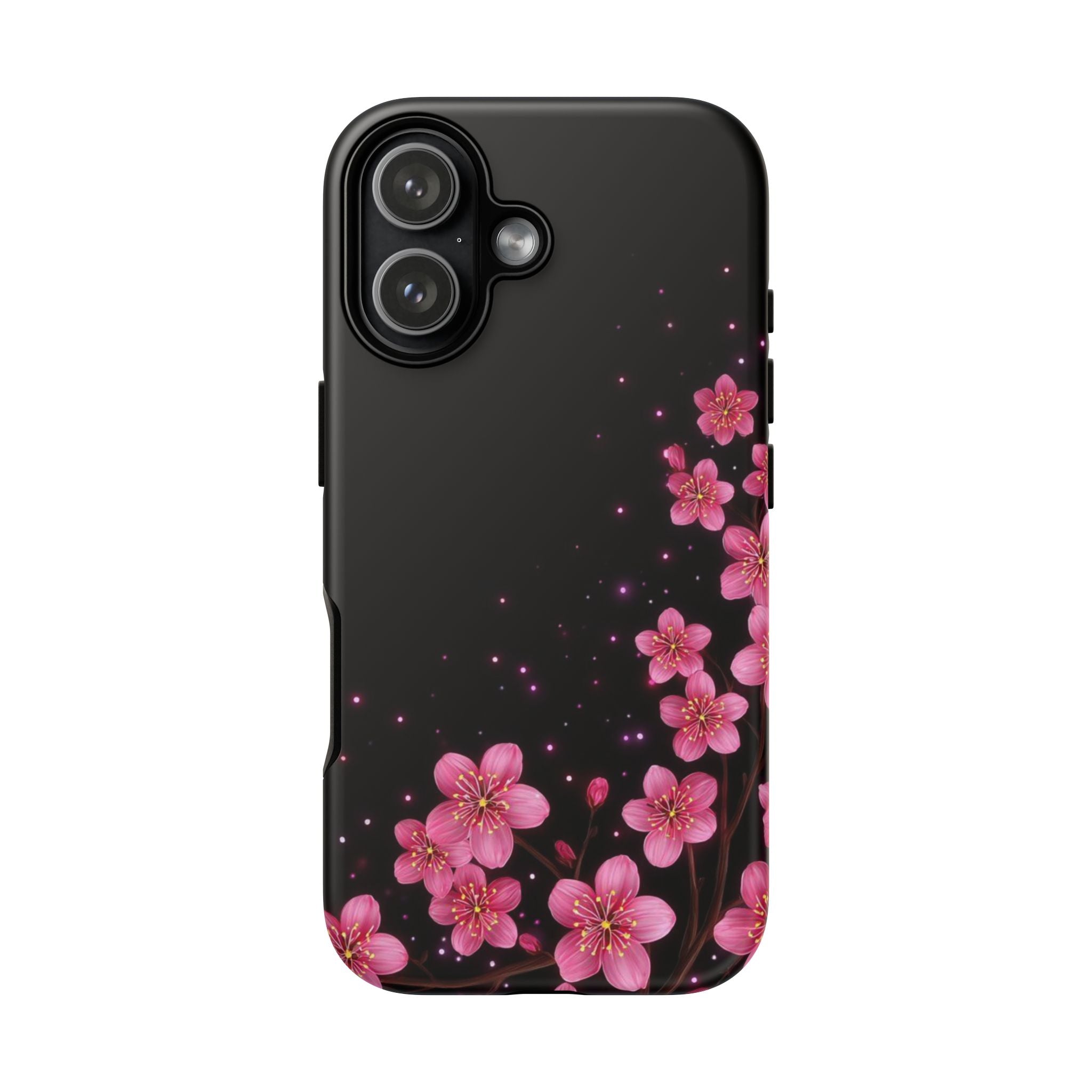 Cherry Blossom Tough iPhone Case (Pink Floral)