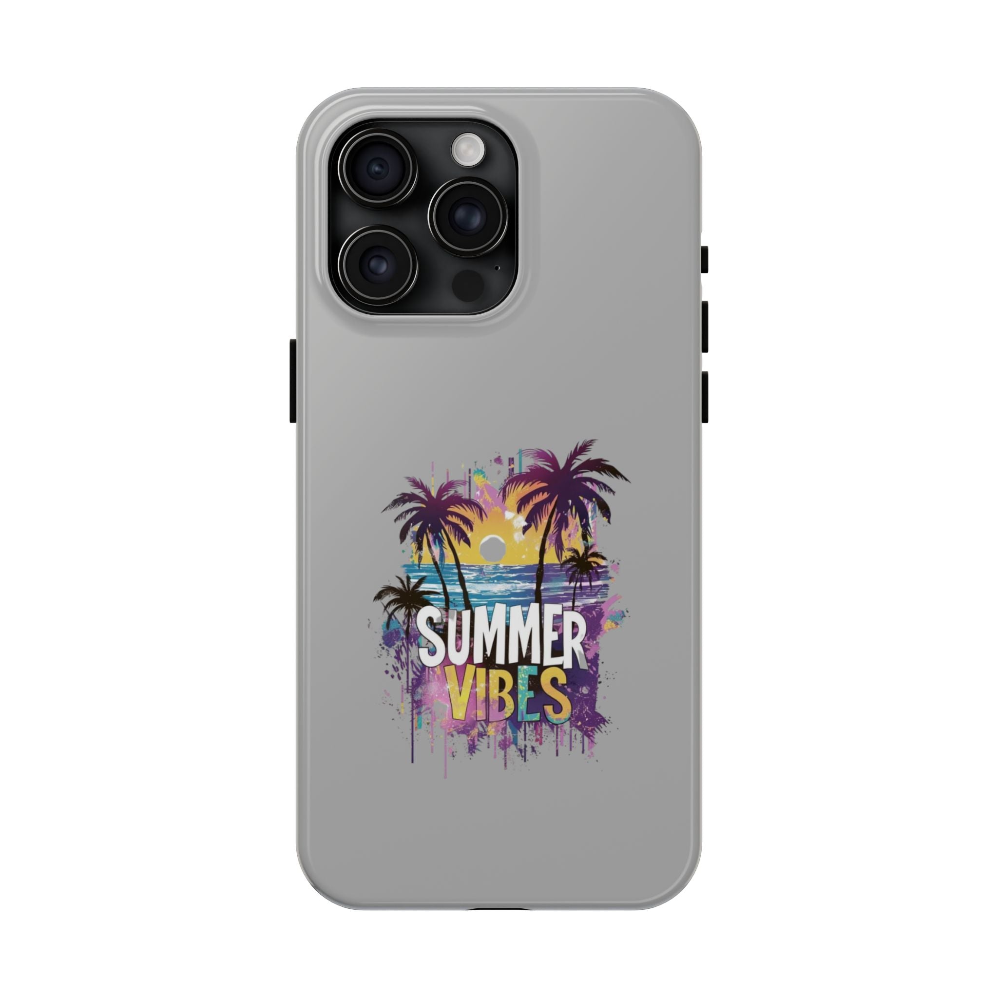 Summer Vibes iPhone Case (Tropical Palm Beach)