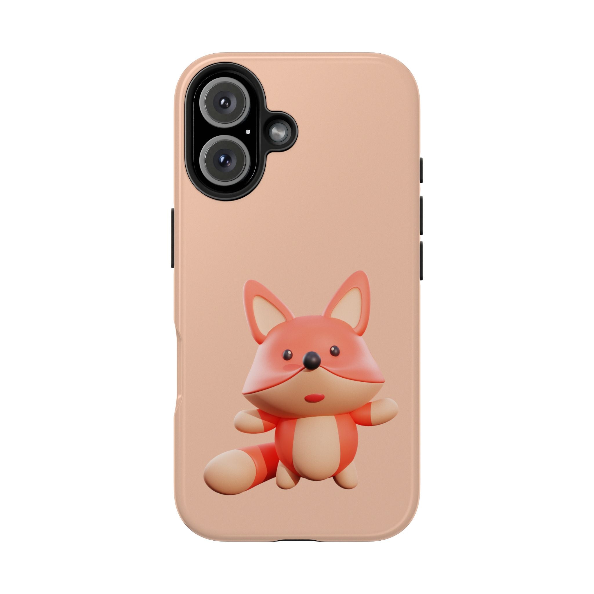 Cute Fox Tough Phone Case — Shockproof Slim iPhone Cover
