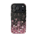 Pink Sakura Floral iPhone Case (Cherry Blossom )