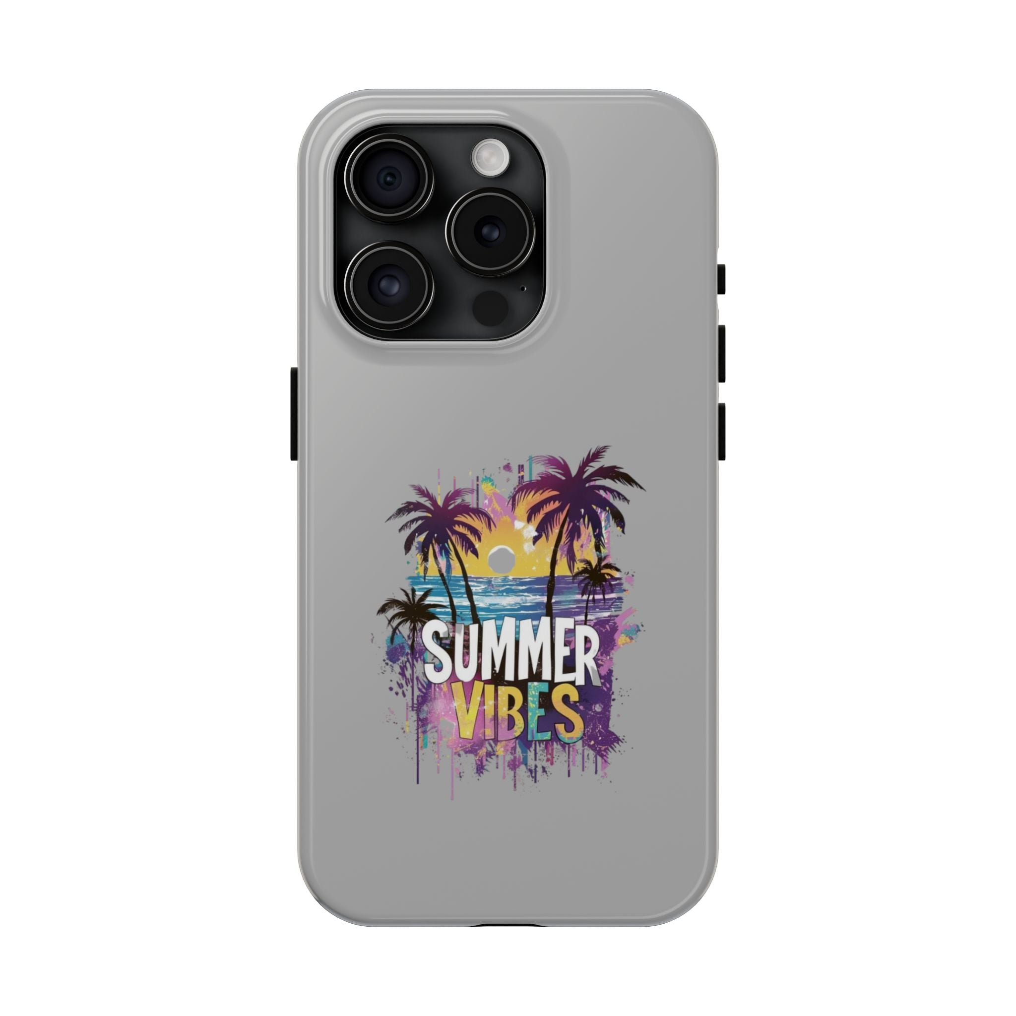 Summer Vibes iPhone Case (Tropical Palm Beach)