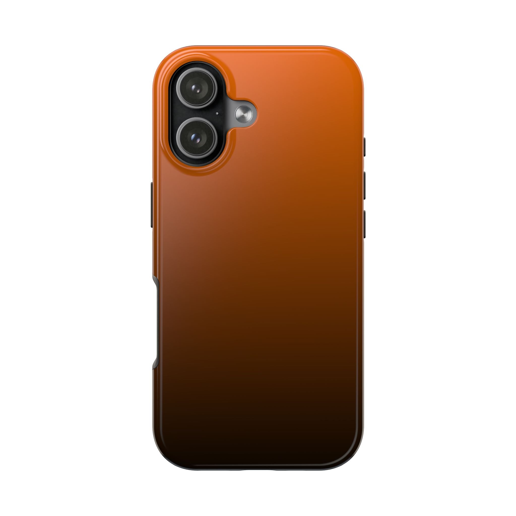 Rugged Gradient Phone Case — Burnt Orange Protective Cover