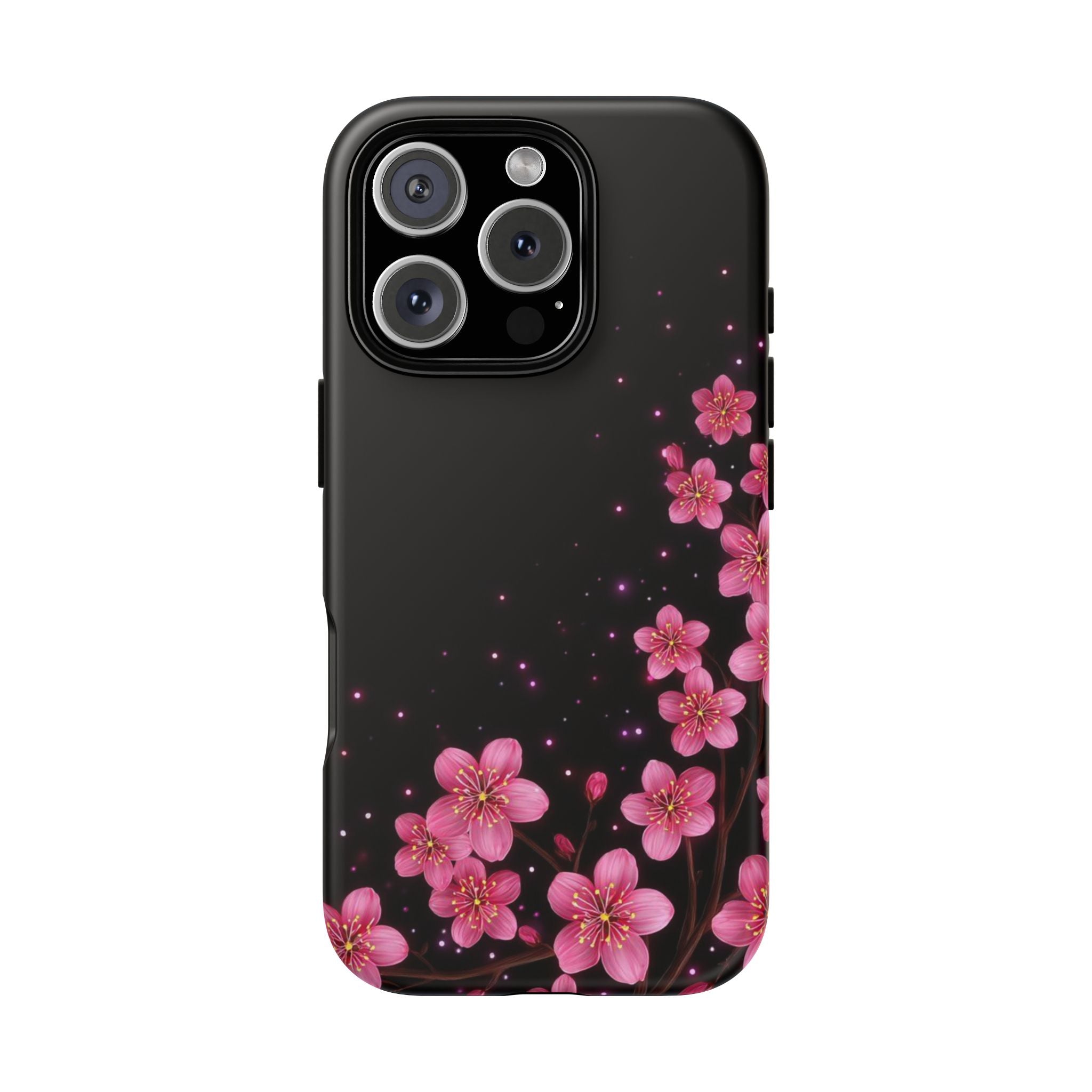 Cherry Blossom Tough iPhone Case (Pink Floral)