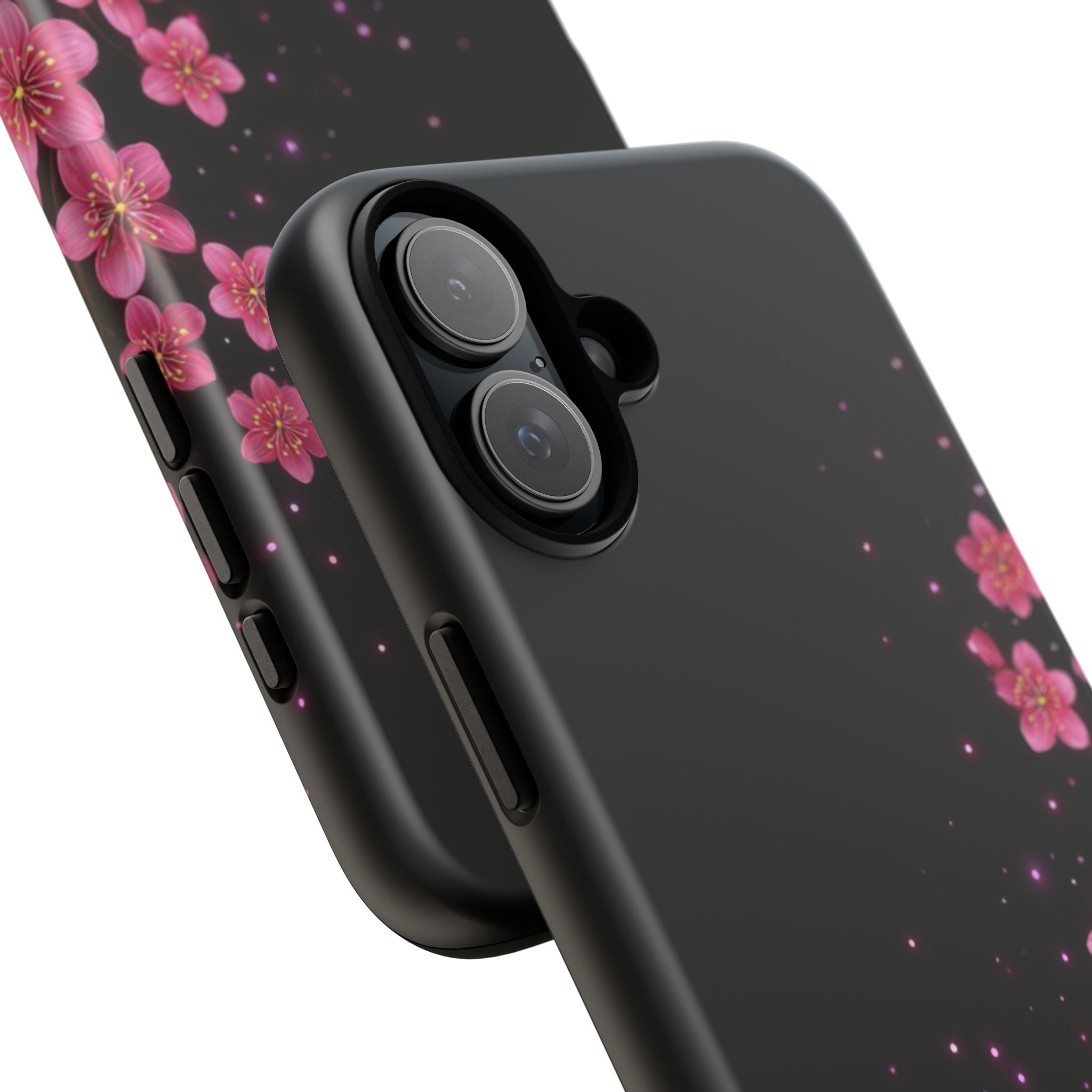 Cherry Blossom Tough iPhone Case (Pink Floral)