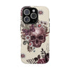 Floral Skull Tough iPhone Case (Gothic Rose)