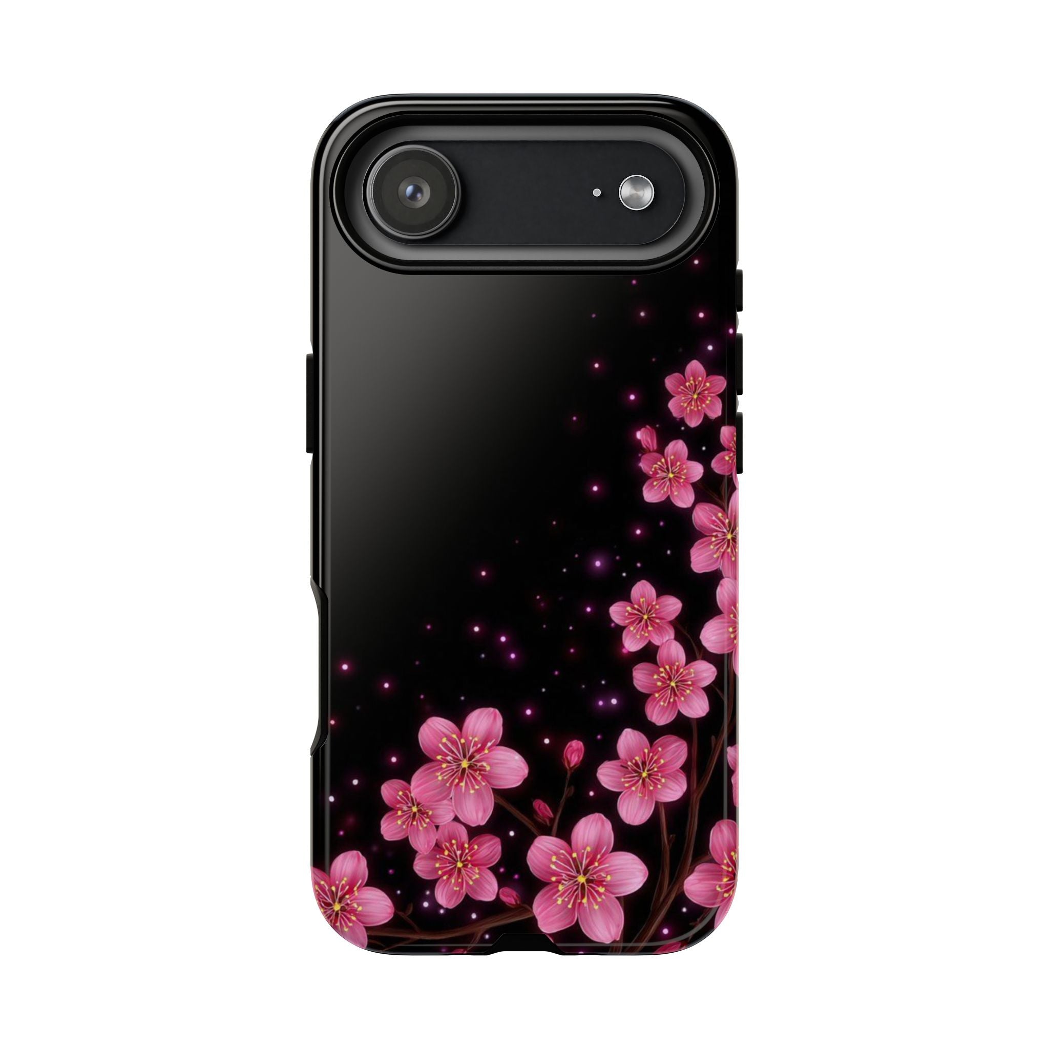 Cherry Blossom Tough iPhone Case (Pink Floral)