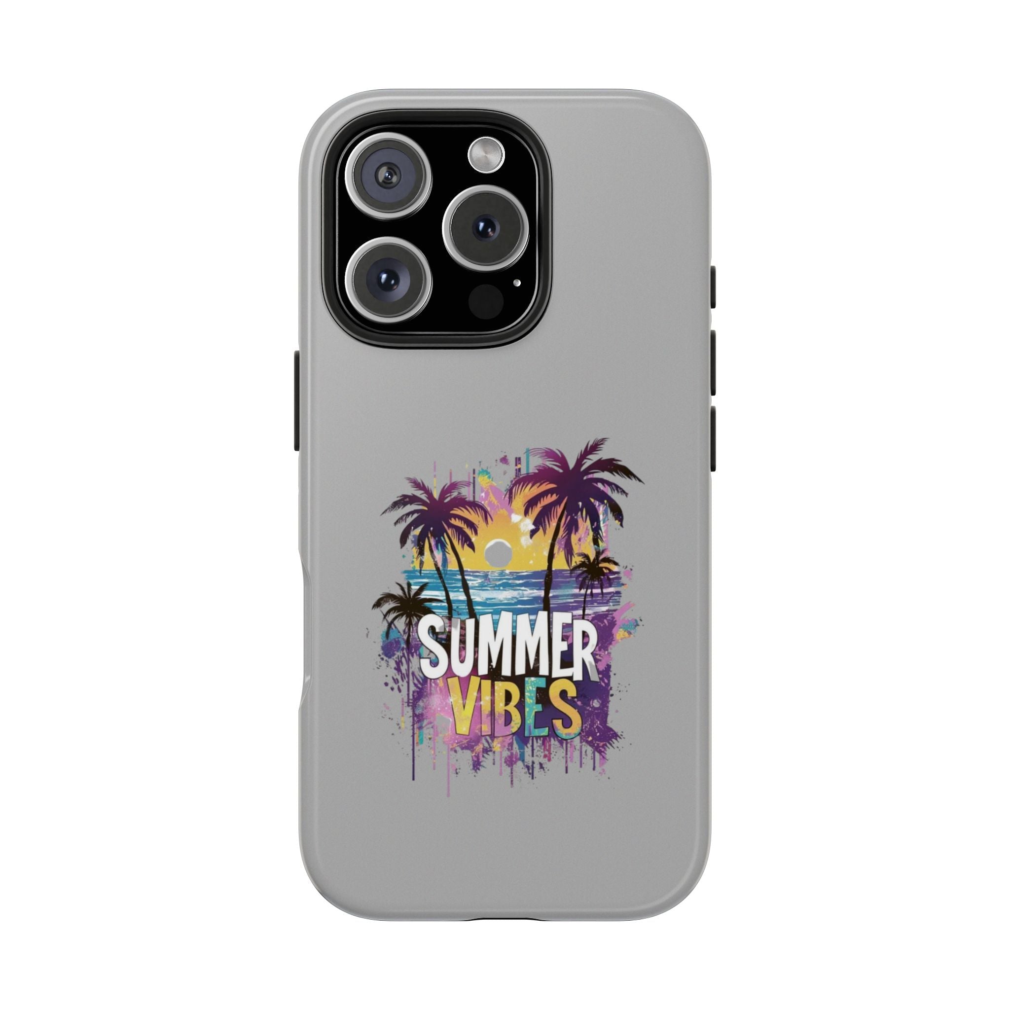 Summer Vibes iPhone Case (Tropical Palm Beach)