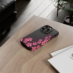 Cherry Blossom Tough iPhone Case (Pink Floral)