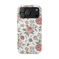 Floral Rose Tough iPhone Case (Pink Garden)