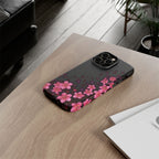 Cherry Blossom Tough iPhone Case (Pink Floral)