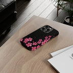 Cherry Blossom Tough iPhone Case (Pink Floral)