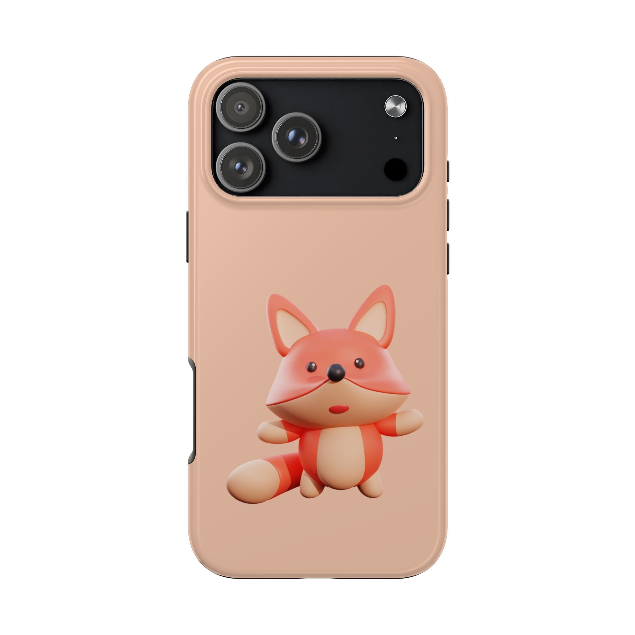 Cute Fox Tough Phone Case — Shockproof Slim iPhone Cover