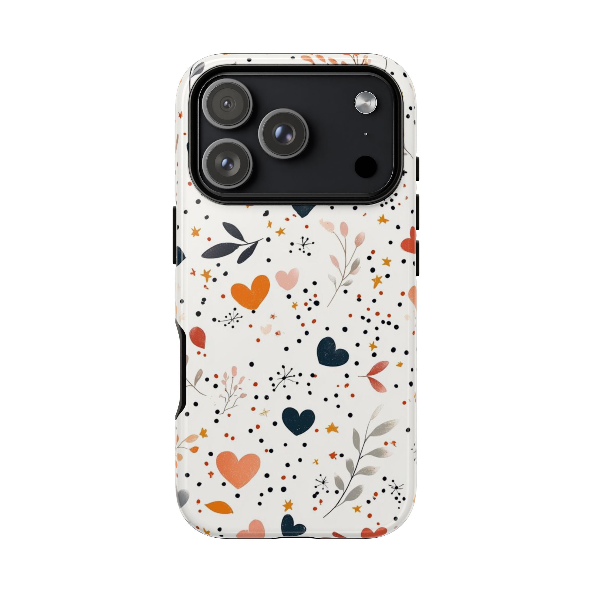 Floral Hearts iPhone Case (Botanical)