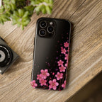 Cherry Blossom Tough iPhone Case (Pink Floral)