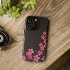 Cherry Blossom Tough iPhone Case (Pink Floral)