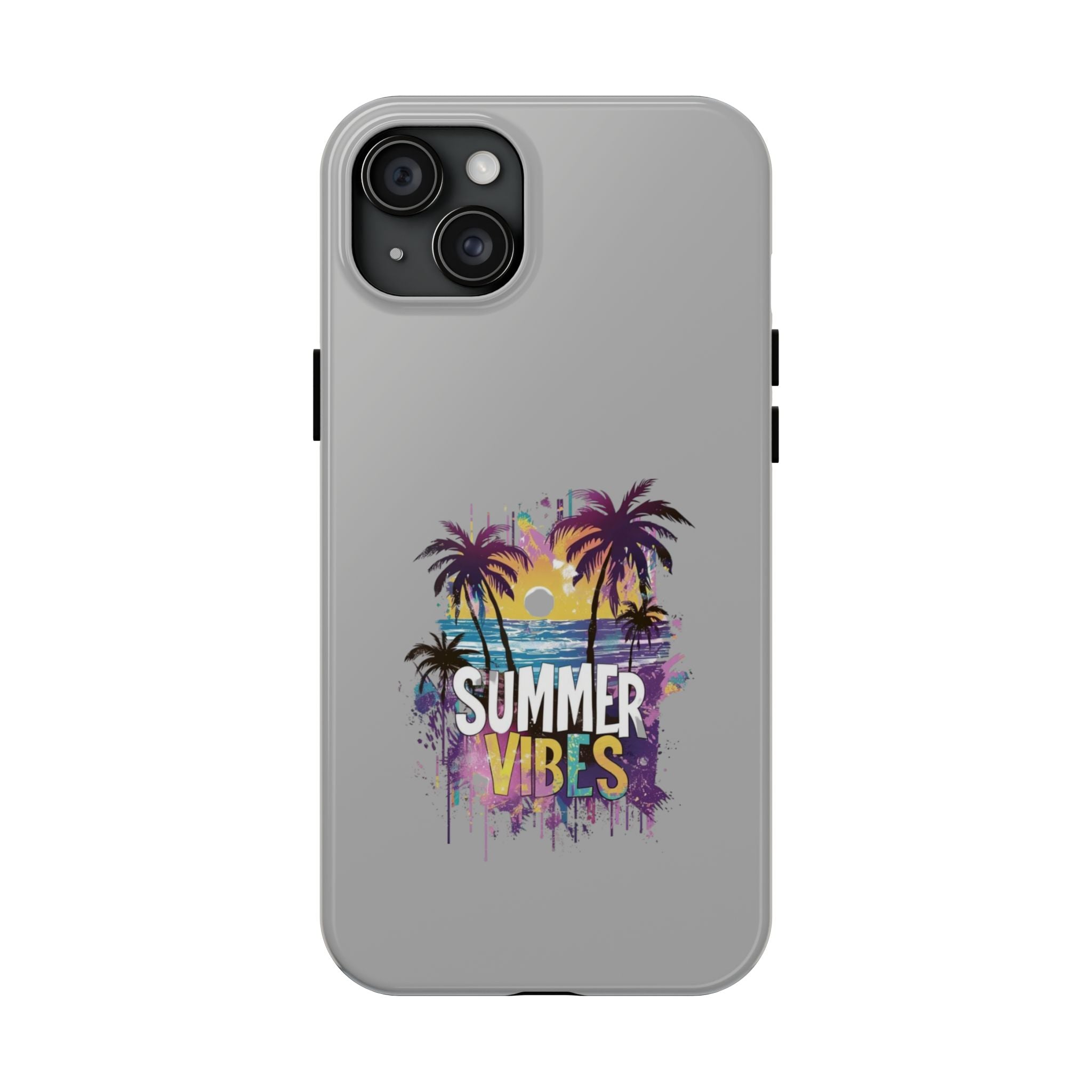 Summer Vibes iPhone Case (Tropical Palm Beach)