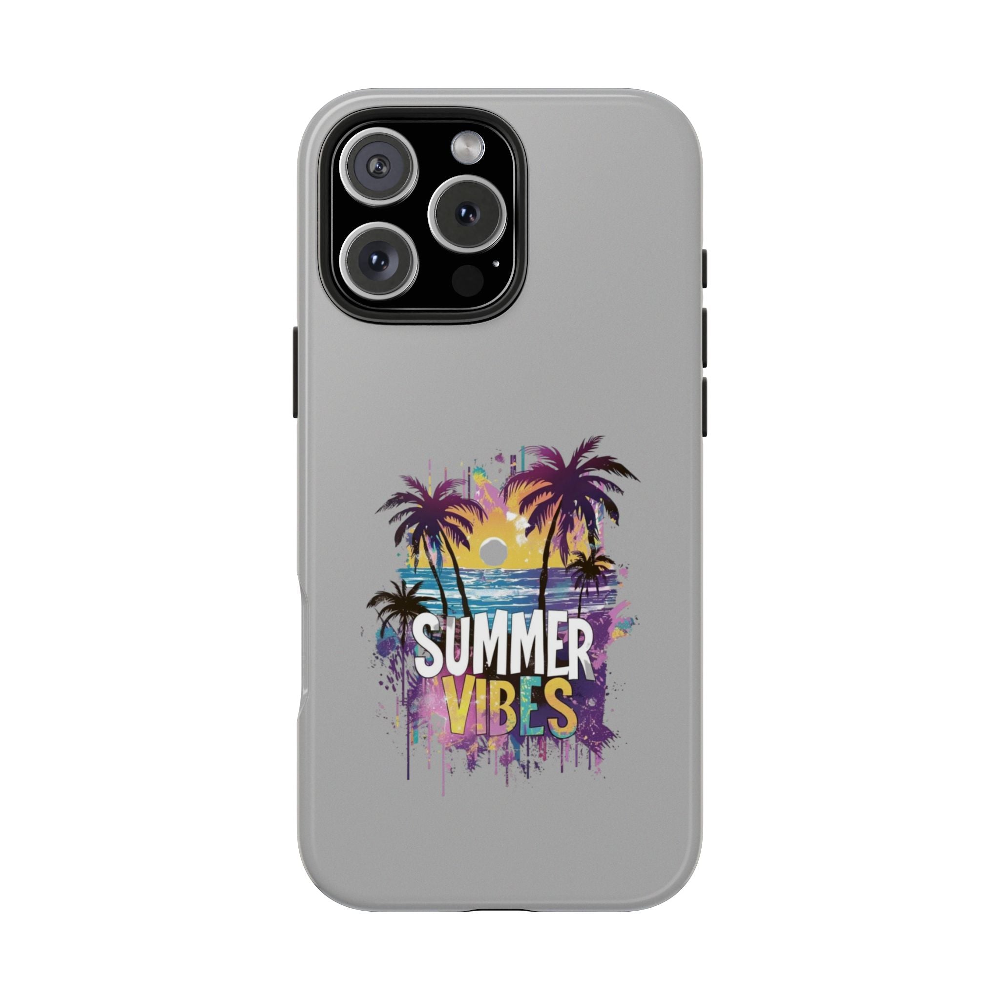 Summer Vibes iPhone Case (Tropical Palm Beach)