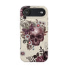 Floral Skull Tough iPhone Case (Gothic Rose)