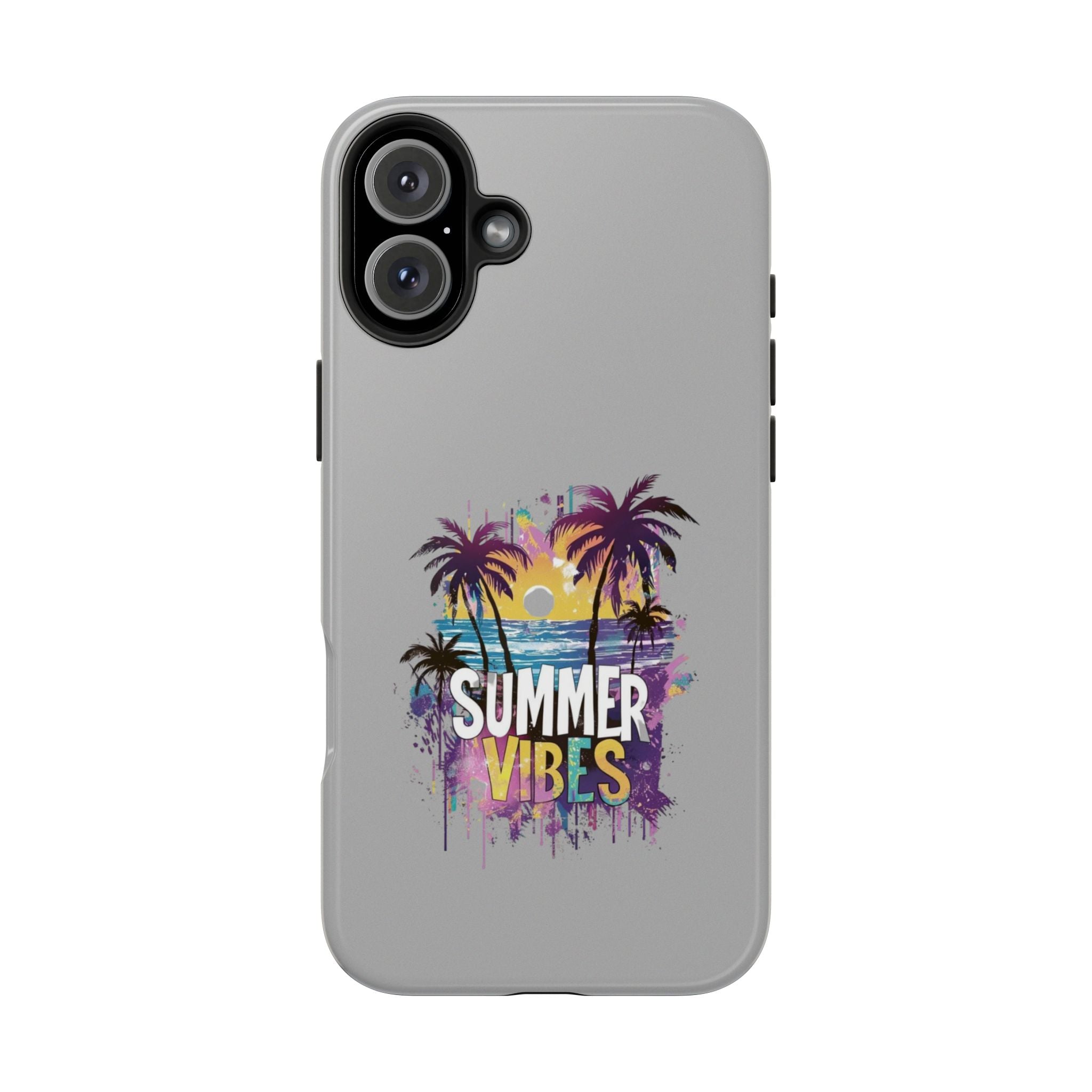 Summer Vibes iPhone Case (Tropical Palm Beach)