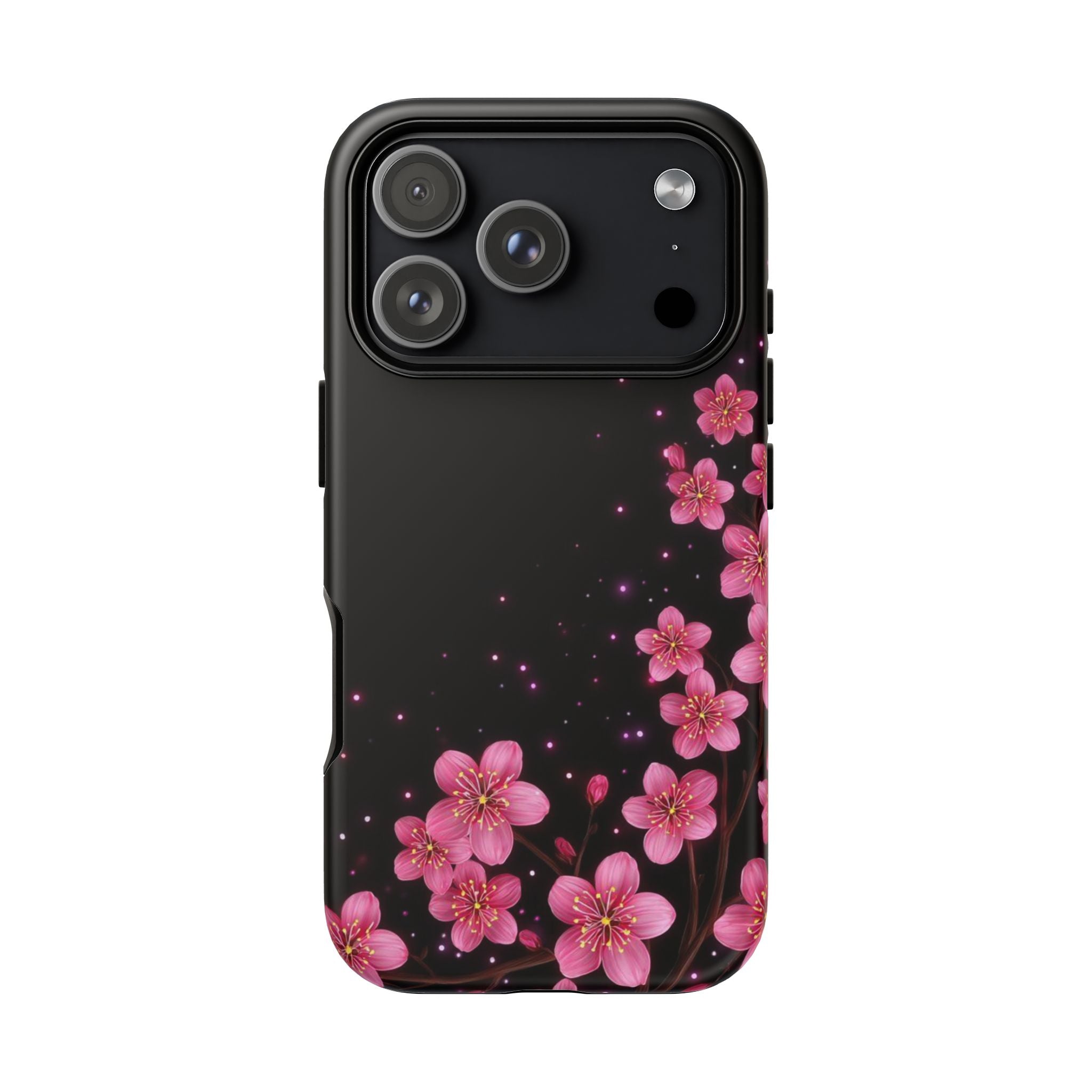 Cherry Blossom Tough iPhone Case (Pink Floral)