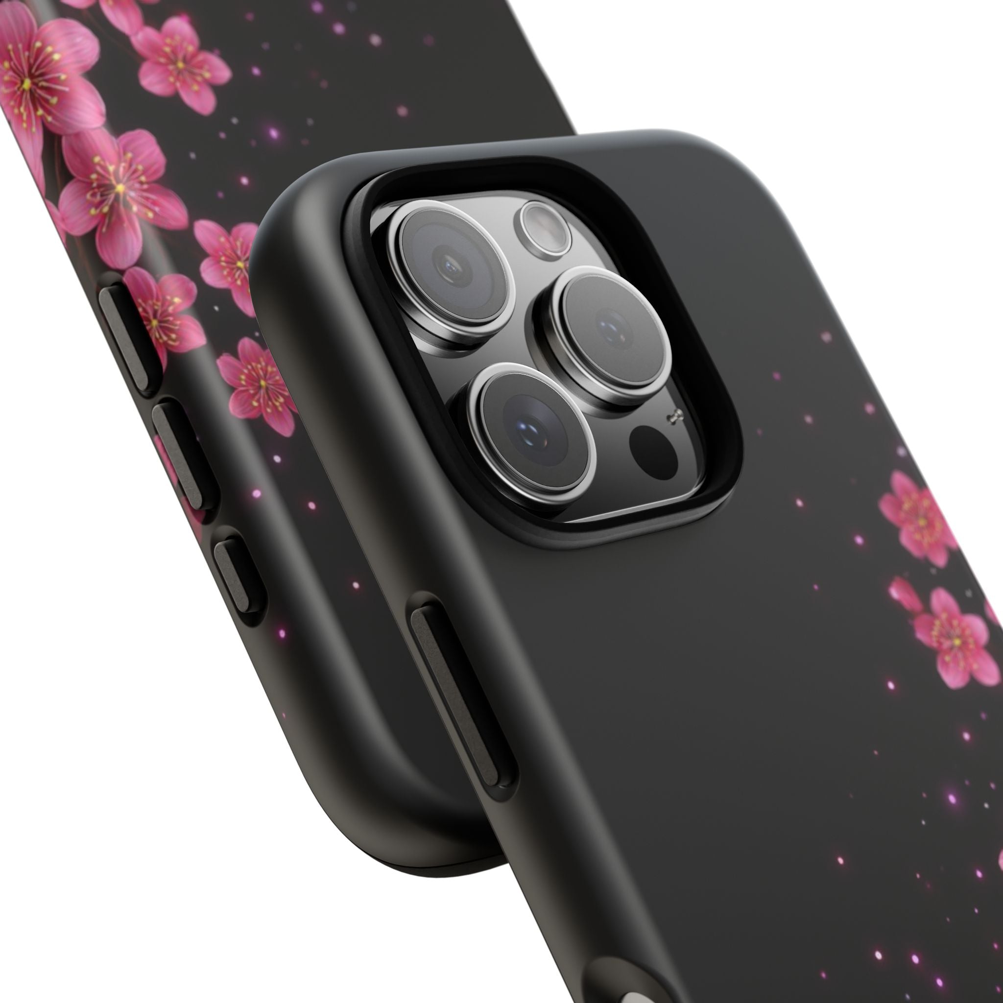 Cherry Blossom Tough iPhone Case (Pink Floral)