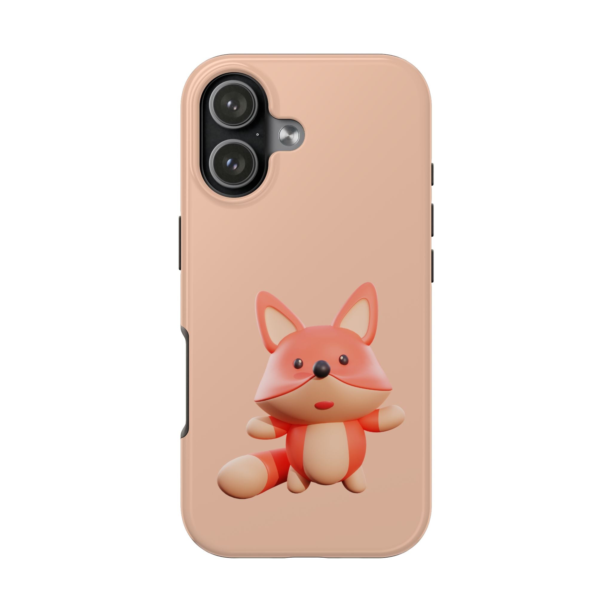 Cute Fox Tough Phone Case — Shockproof Slim iPhone Cover