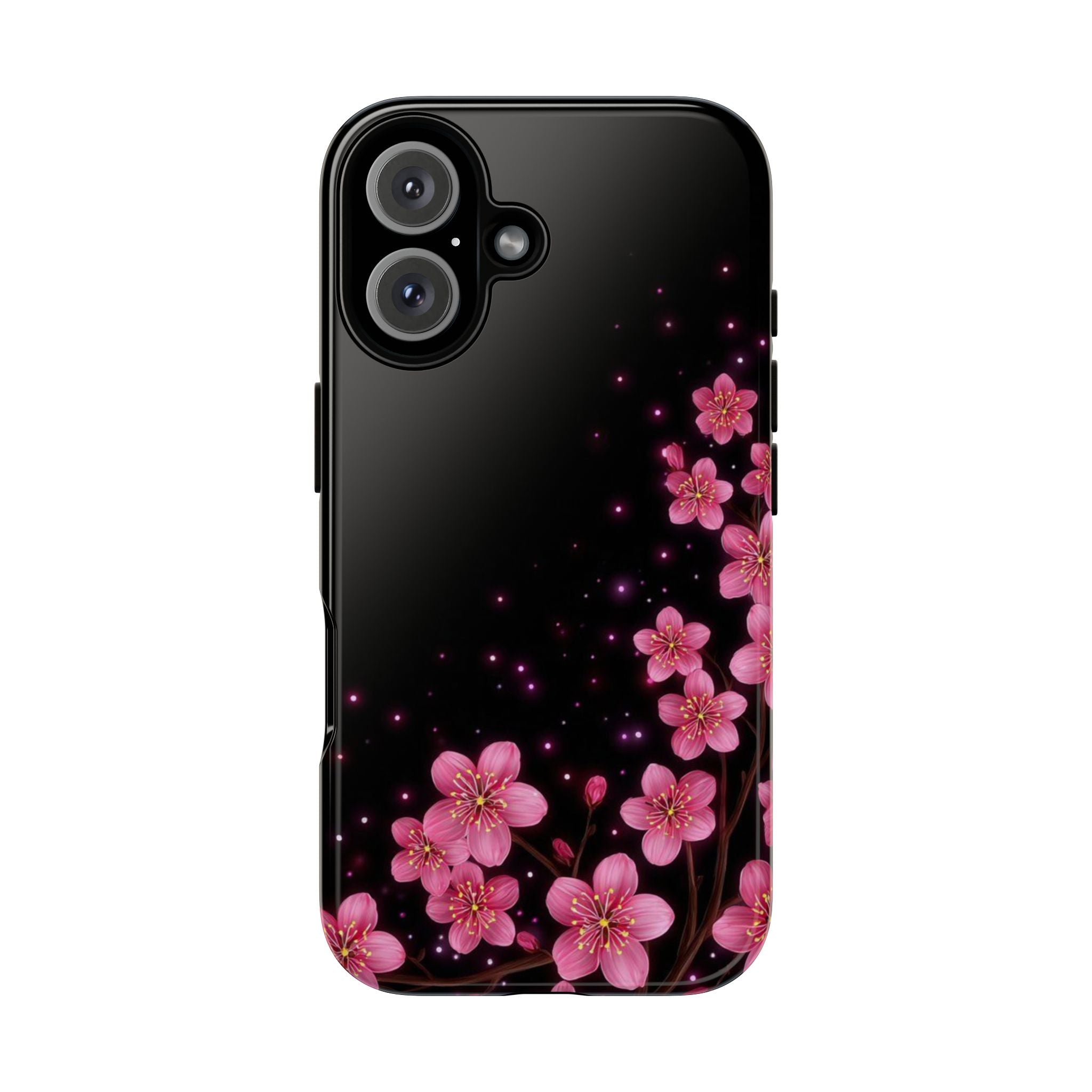 Cherry Blossom Tough iPhone Case (Pink Floral)