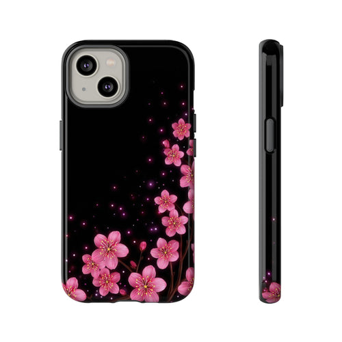 Cherry Blossom Tough iPhone Case (Pink Floral)