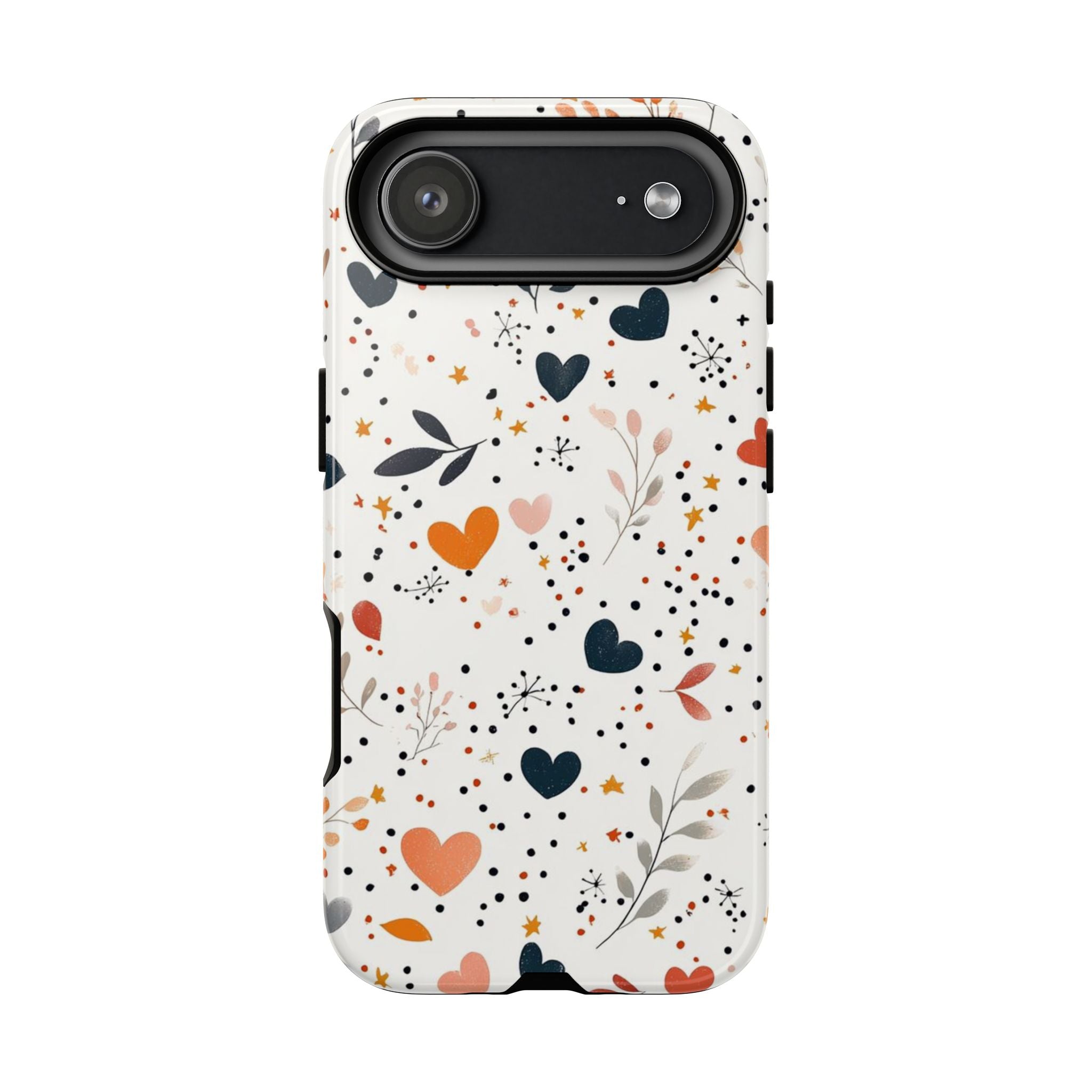 Floral Hearts iPhone Case (Botanical)