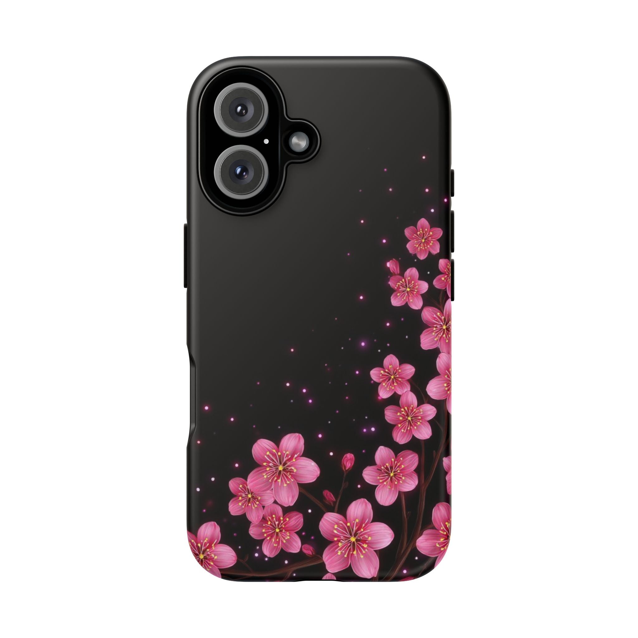 Cherry Blossom Tough iPhone Case (Pink Floral)