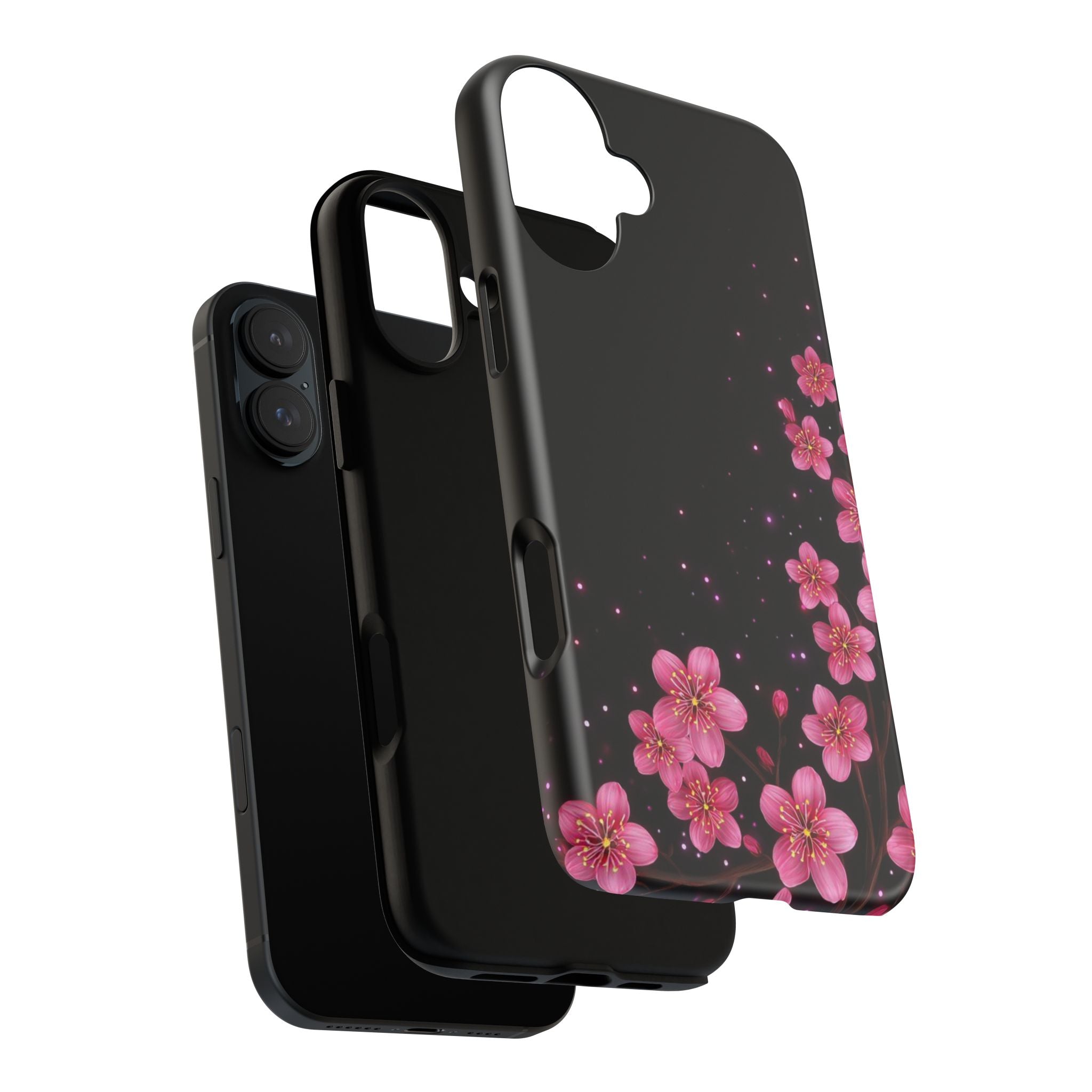 Cherry Blossom Tough iPhone Case (Pink Floral)