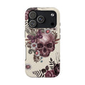 Floral Skull Tough iPhone Case (Gothic Rose)