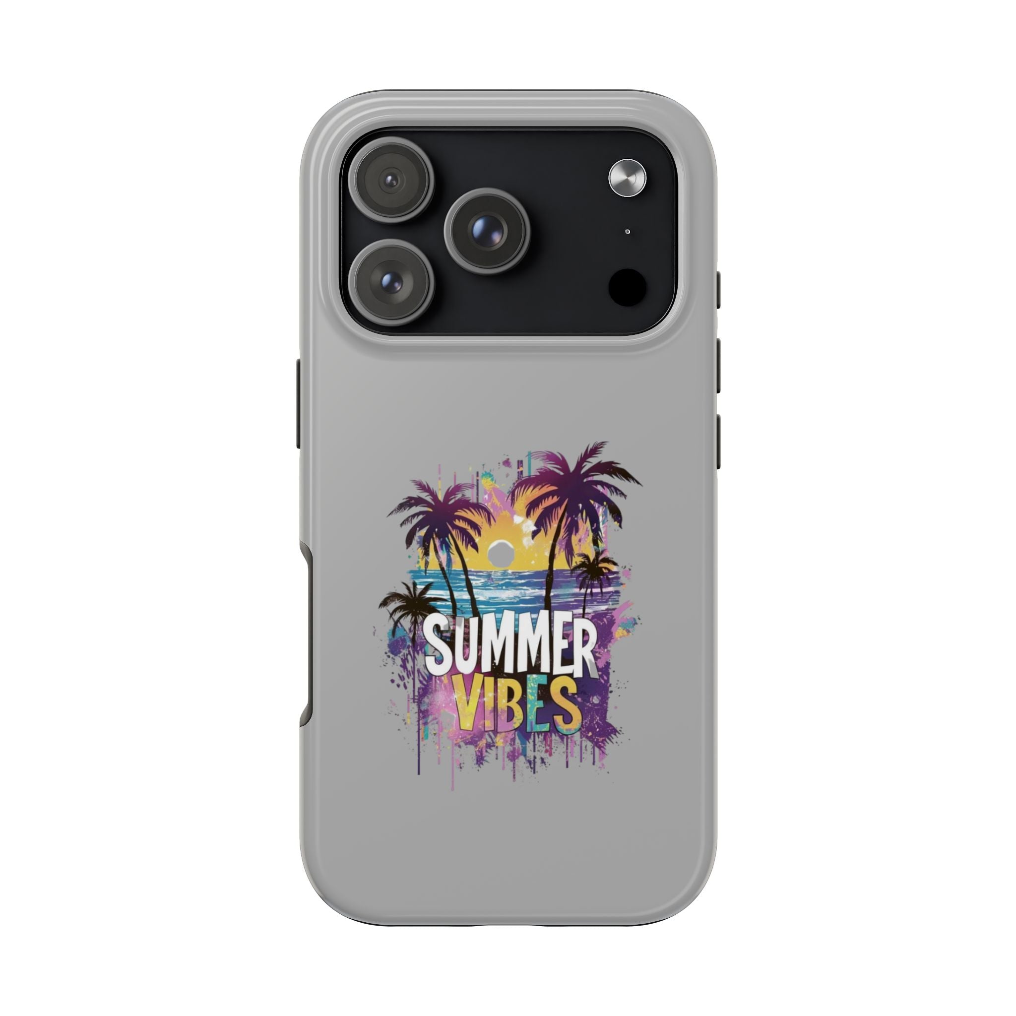 Summer Vibes iPhone Case (Tropical Palm Beach)
