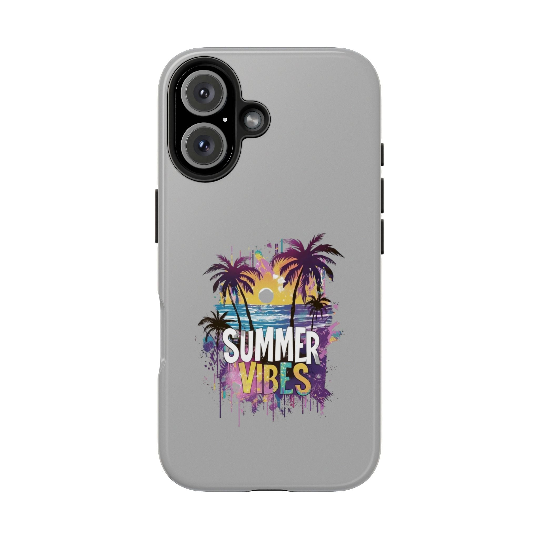 Summer Vibes iPhone Case (Tropical Palm Beach)