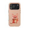Cute Fox Tough Phone Case (Shockproof)