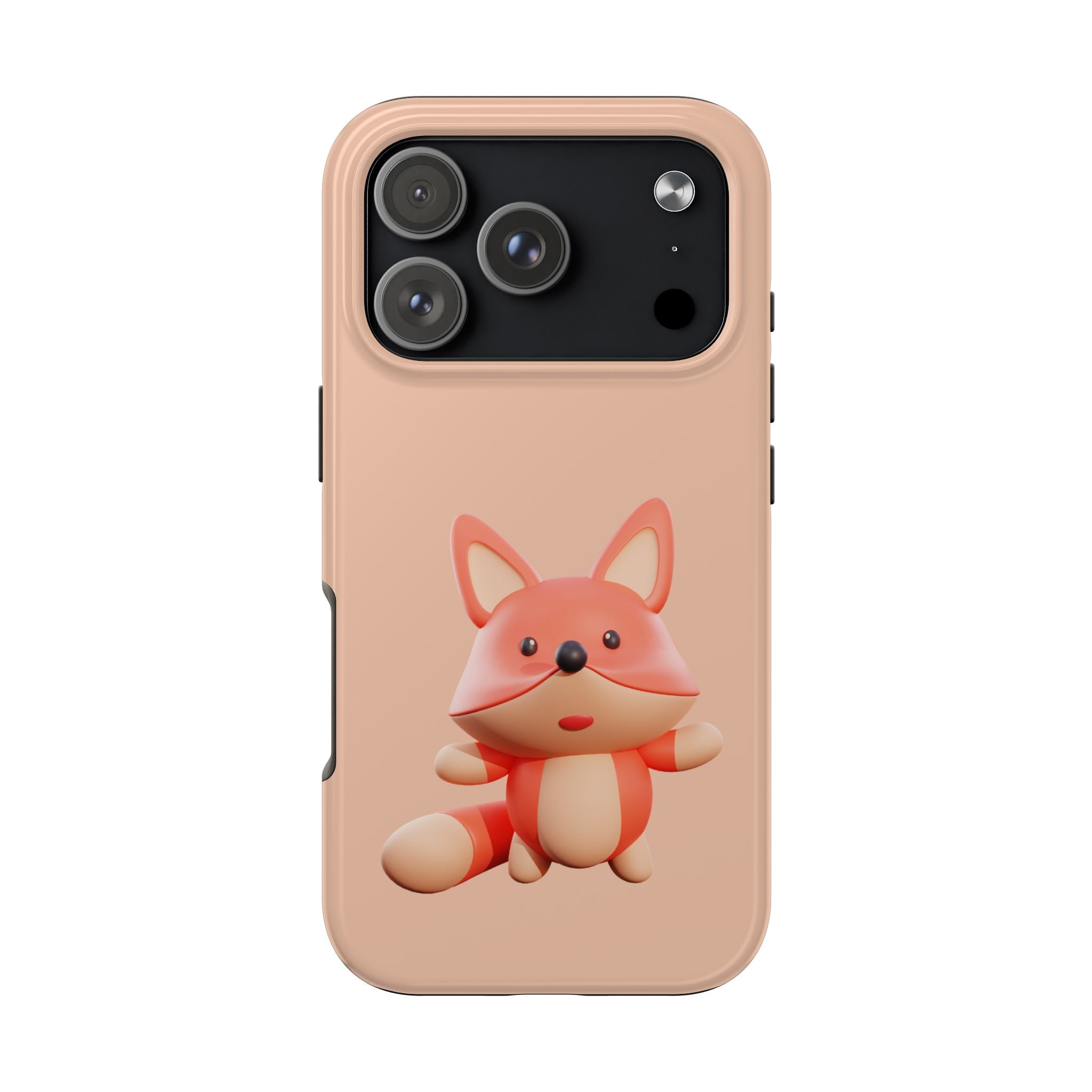 Cute Fox Tough Phone Case — Shockproof Slim iPhone Cover