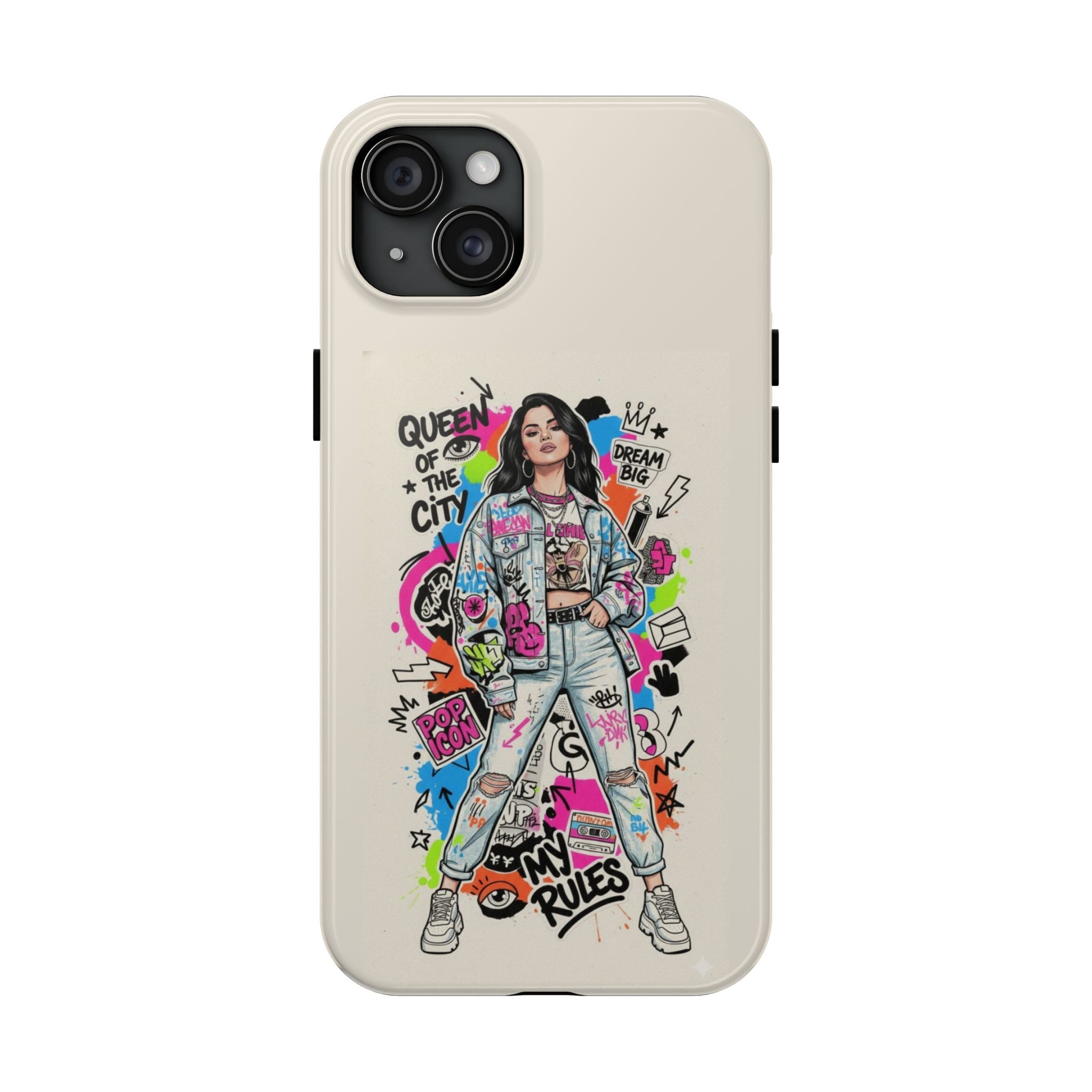 'Queen of the City' Graffiti Girl iPhone Case