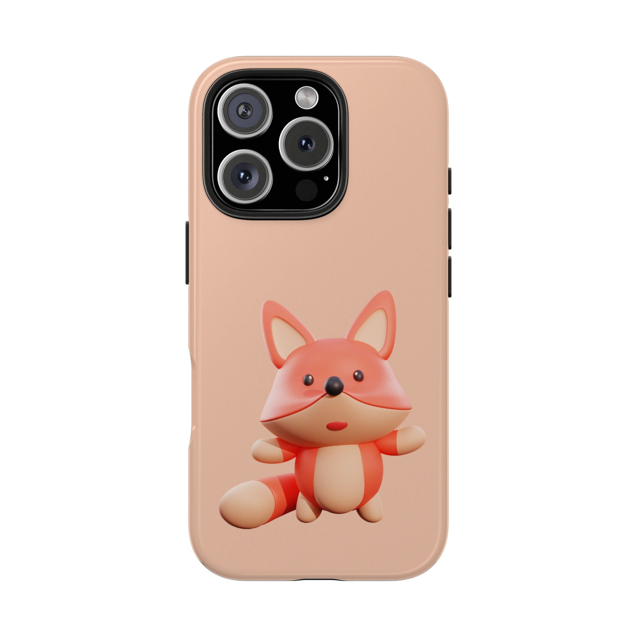 Cute Fox Tough Phone Case — Shockproof Slim iPhone Cover