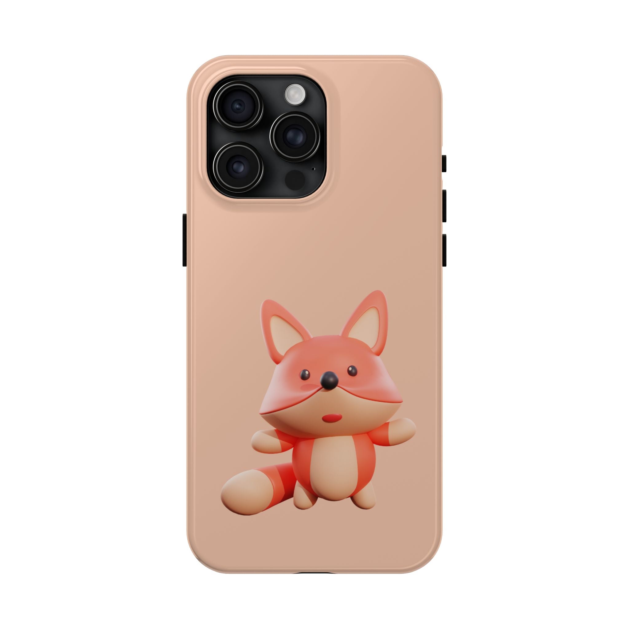 Cute Fox Tough Phone Case — Shockproof Slim iPhone Cover