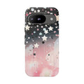 Starry Pink Ombre Tough Phone Case