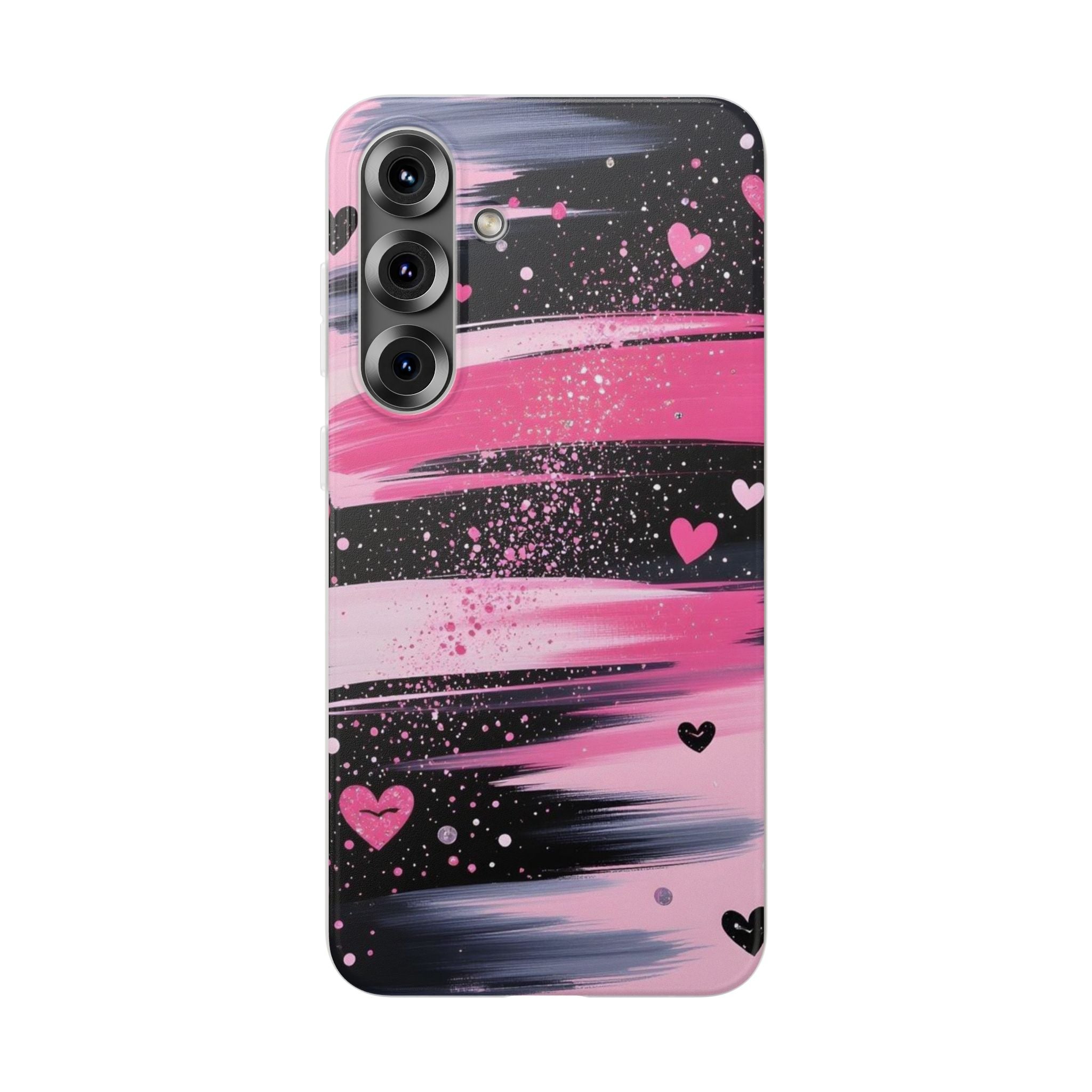 Pink heart Samsung Phone Case