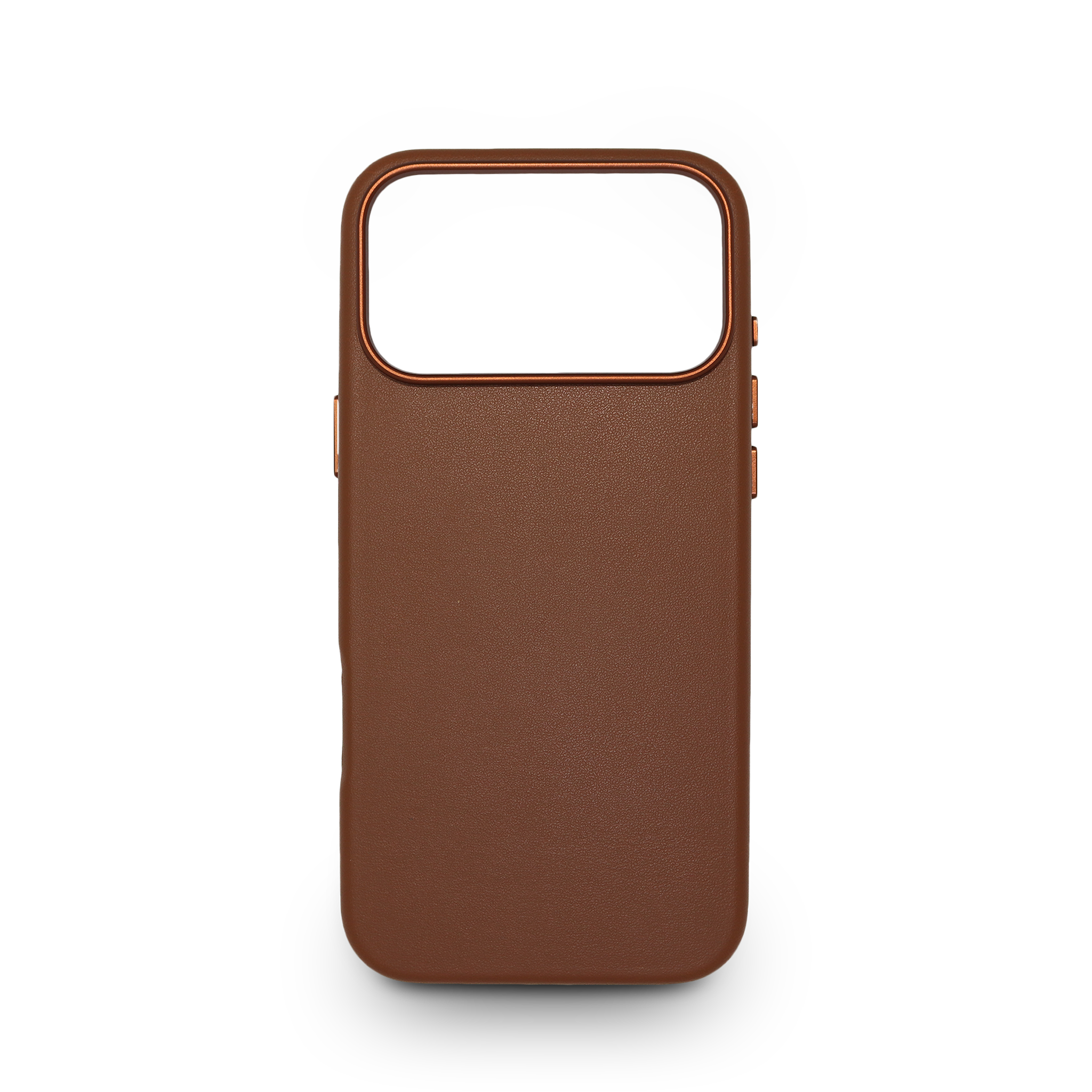 Engraved PU Leather iPhone Case - Magsafe Leather Cover
